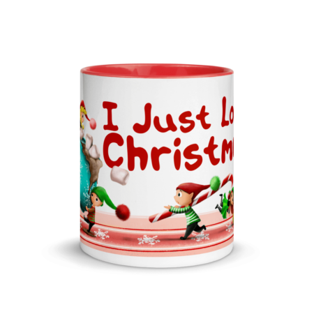 white ceramic mug with color inside red 11oz 5fcce34e763a8