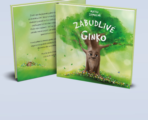 Ginko cover mockup portfolio