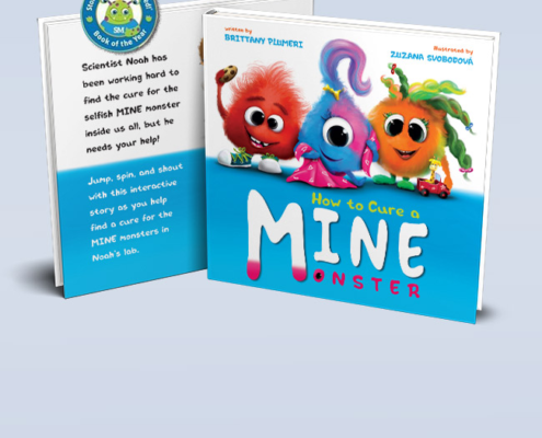 Mine Monster cover mockup portfolio