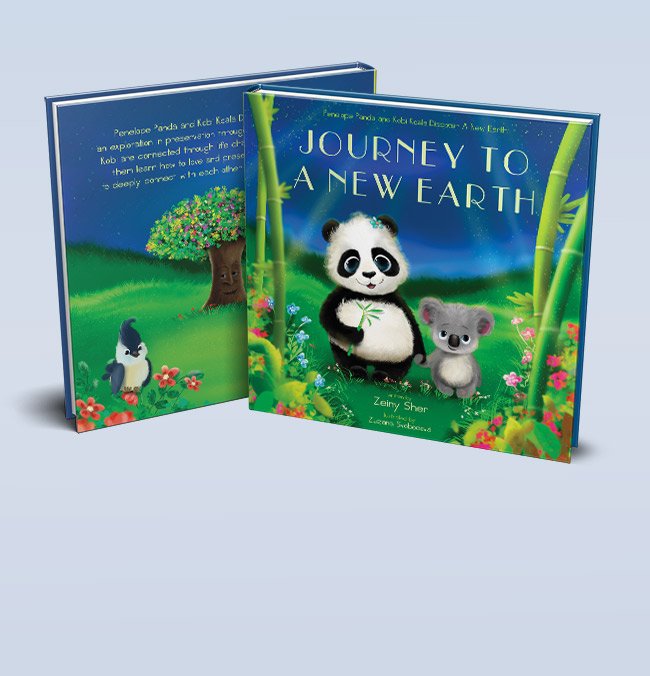 Panda Zeiny Sher cover mockup portfolio