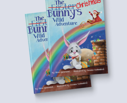 TheEasterBunny Book Mockup A4 velke