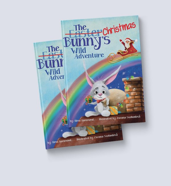 TheEasterBunny Book Mockup A4 velke