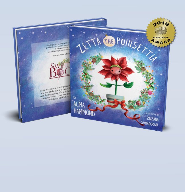 Zettap poinsetta cover mockup portfolio