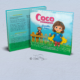 COCO COURAGEOUS cover mockup portfolio
