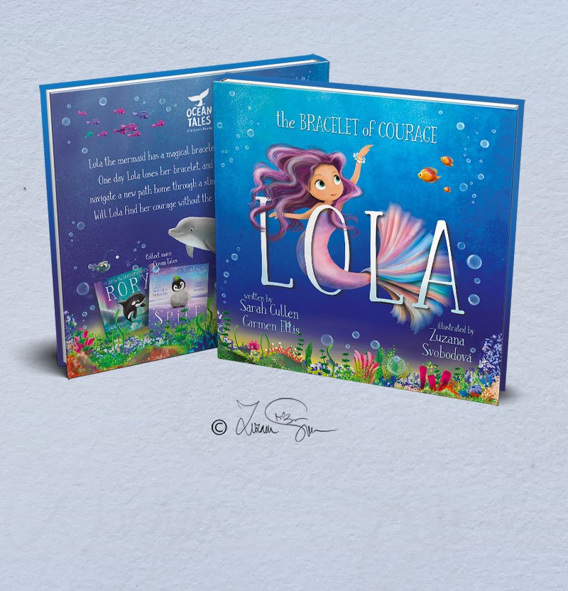 LOLA cover mockup portfolio