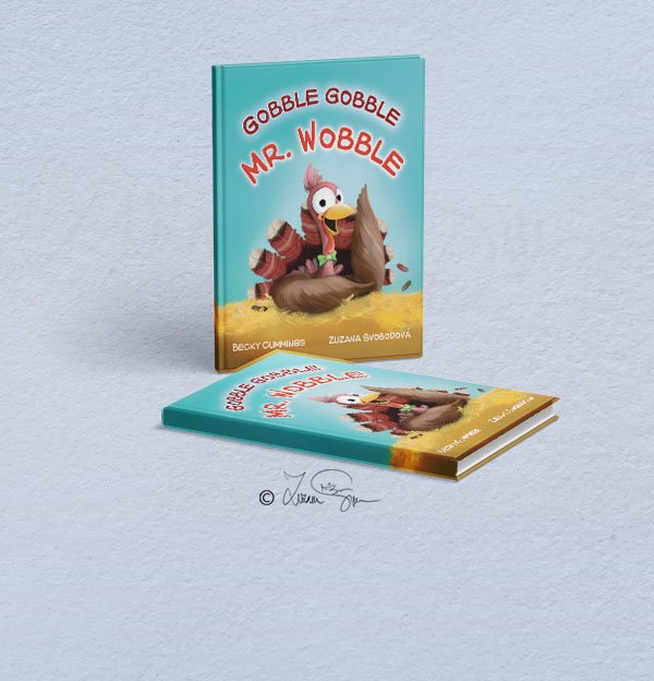 GOBBLE Mr Wobble cover mockup portfolio small