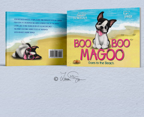 Boo Boo Magoo Goes to the Beach cover landscape