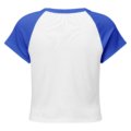 womens micro rib raglan baby tee white true royal back 69372d5190b93