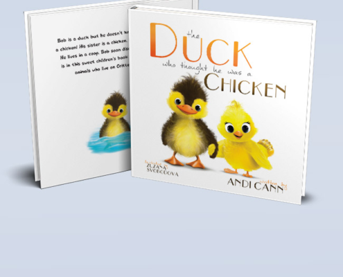 DuckChicken cover mockup portfolio