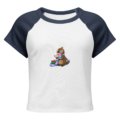 womens micro rib raglan baby tee white navy front 69372d518ffdd